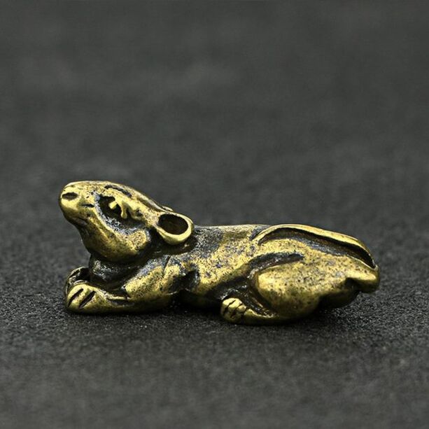 Decorative mouse - symbol of good luck and prosperity