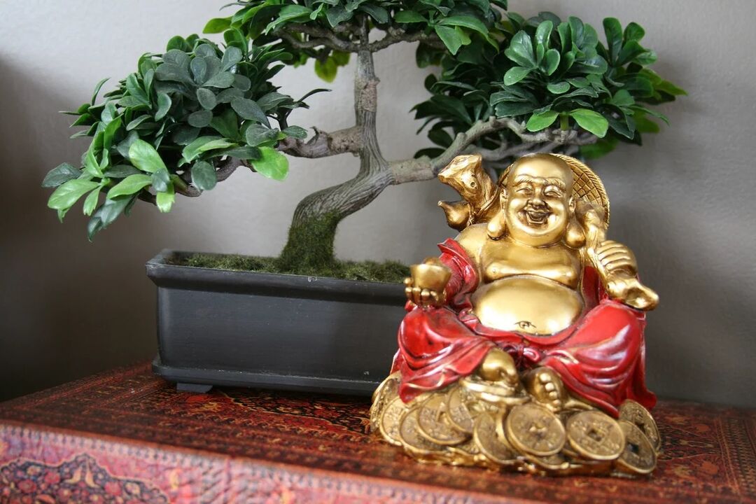 Financial well-being will be guaranteed thanks to the Hotei statue